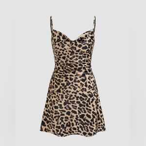 Leopard print dress